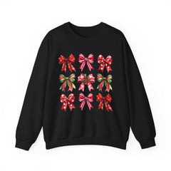 Christmas Red Bow Sweatshirt