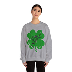 St. Patrick's Day Unisex Crewneck- Irish Heartbeat