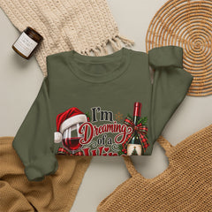 "I'm Dreaming of a Wine Christmas" Holiday Crewneck