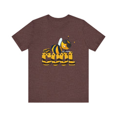 Bee Cool -Unisex Short Sleeve Tee - Fun, Casual Summer T-Shirt