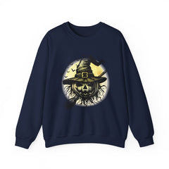 Halloween Witch Sweatshirt, Unisex Sweatshirt for Fall, Cozy Crewneck for Halloween Parties, Spooky Season Apparel, Gift for Witch Lovers