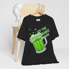 Funny St. Patrick's Day Unisex Tee - “Let the Shenanigans Begin"