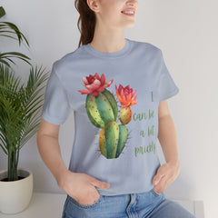 I Can Be A Bit Prickly  - Cactus - Unisex Jersey Short Sleeve Tee