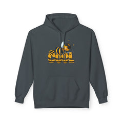 Bee Cool Hoodie - Unisex Fleece Sweatshirt , Eco-Friendly Apparel, Queen Bee Fizzin