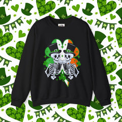 St. Patrick's Day Unisex Crewneck Sweatshirt - Dead Man Cheers