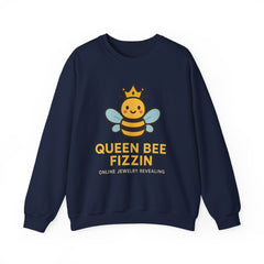 Queen Bee Fizzin'  -Unisex Crewneck Sweatshirt - Cute Casual Fashion