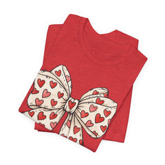 Valentine Heart Bow T-Shirt