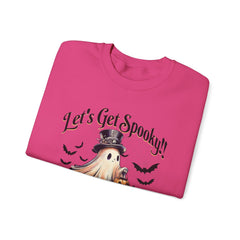 Spooky Ghost Crewneck Sweatshirt, Funny Halloween Sweatshirt, Cozy Fall Fashion, Unisex Sweater, Ghost Lover Gift