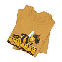 Bee Cool -Unisex Short Sleeve Tee - Fun, Casual Summer T-Shirt