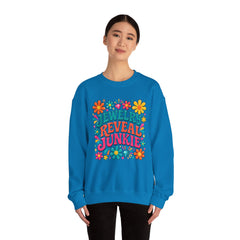 Jewelry Reveal Junkie Sweatshirt by Gildan, Cozy Unisex Crewneck, Gift for Jewelry Lovers