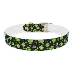 Dog Collar - St Patrick's Day Clover Design