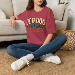 Old Dog New Tricks T-Shirt – "Absolutely Not" Vintage Graphic Tee
