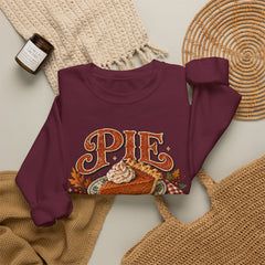 Pie Before People Crewneck Sweatshirt — Funny Thanksgiving Pie Lover Pullover - Fall Apparel