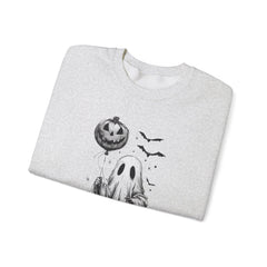 Spooky Ghost Sweatshirt - Cozy Halloween Apparel for Men & Women, Unisex Crewneck, Fall Fashion, Gifting Idea