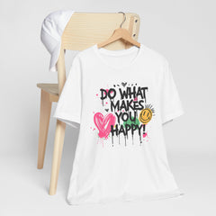 Do What Makes You Happy Tee | Unisex Jersey Short Sleeve Shirt, Positive Vibes Shirt, Gift for Friends, Uplifting Apparel, Casual [...]