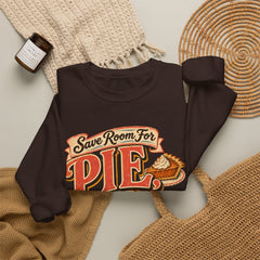 Crewneck Sweatshirt — “Save Room for Pie, Darlin’” Retro Thanksgiving Pullover