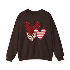 Country Hearts Valentine's Day Sweatshirt