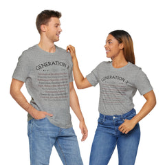 Generation X Unisex Tee