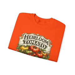 Heirloom Tomato Market Sweatshirt — Vintage Farmhouse Produce Graphic Crewneck