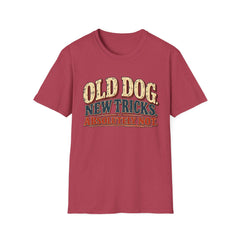 Old Dog New Tricks T-Shirt – "Absolutely Not" Vintage Graphic Tee