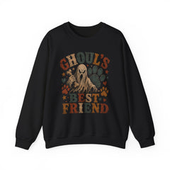 Ghoul's Best Friend Sweatshirt — Halloween Dog Paw Crewneck