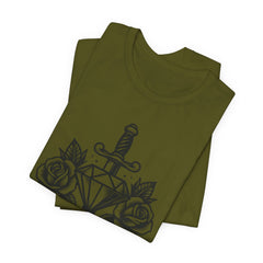 'In Gems We Trust' | Edgy Casual Wear, Gift for Rock Lovers, Men's & Women's Apparel, Perfect for Festivals
