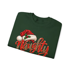 Naughty and Know It Christmas Crewneck Sweatshirt