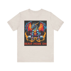 Beast mode on - Dragon – Fitness T-shirt for Gym Workouts