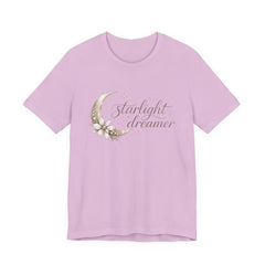 Starlight Dreamer Tee — Moon & Floral Graphic Shirt