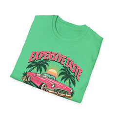 Expensive Taste Social Club T-Shirt — Retro Palm & Classic Car Tee