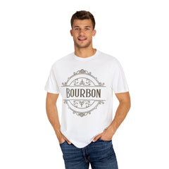 BOURBON - Victorian Label  - T-shirt - Military Branches, Right to Bear Arms, American Flag