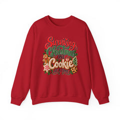 "Surviving Christmas One Cookie at a Time" Cozy Holiday Christmas Crewneck