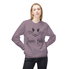 Happy Easter Unisex Fleece Crewneck Sweatshirt