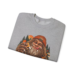Delish Bigfoot Forest Crewneck Sweatshirt- S’Mores