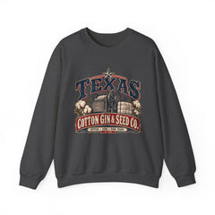 Texas Cotton Gin & Seed Co. Crewneck Sweatshirt - Southern Heritage