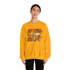 Witches Drink Up Sweatshirt, Unisex Halloween Apparel, Cozy Fall Sweatshirt, Spooky Season Gear, Perfect for Halloween Parties