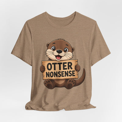 Otter Nonsense T-Shirt — Cute Otter Pun Tee