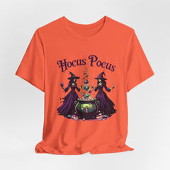 Hocus Pocus Halloween T-Shirt, Witch Tee, Unisex Halloween Shirt, Spooky Season Apparel, Costume Party Top