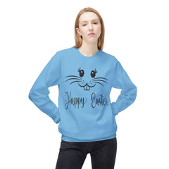 Happy Easter Unisex Fleece Crewneck Sweatshirt