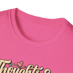 Thoughts & Prayers T-Shirt — "Thoughts & Prayers For Everyone Dealing With Me Today" Retro Graphic Tee