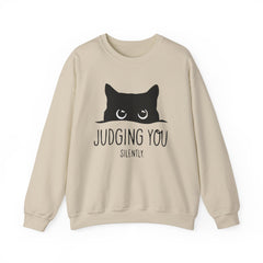 Cat - Judging You Silently Crewneck Sweatshirt