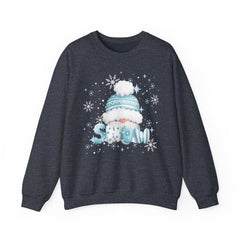 Winter Chill Sweatshirt - Cozy Unisex Crewneck with Snowy Design, Perfect for Holidays, Gifts, Snow Lovers, Warmth, Casual Style