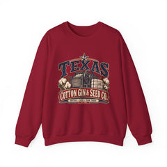 Texas Cotton Gin & Seed Co. Crewneck Sweatshirt - Southern Heritage