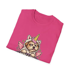 "If I Were a Unicorn I Would Stab You With My Horn" Funny Graphic Tee