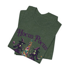 Hocus Pocus Halloween T-Shirt, Witch Tee, Unisex Halloween Shirt, Spooky Season Apparel, Costume Party Top