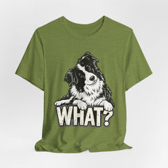 What? Dog Tee — Cute Dog Graphic T-Shirt