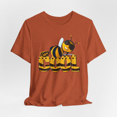 Bee Cool -Unisex Short Sleeve Tee - Fun, Casual Summer T-Shirt