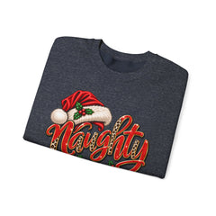 Naughty and Know It Christmas Crewneck Sweatshirt