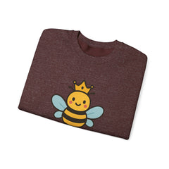 Queen Bee Fizzin'  -Unisex Crewneck Sweatshirt - Cute Casual Fashion