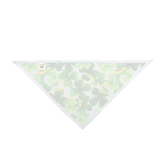 St. Patrick's Day Pet Bandana - Clover & Horseshoes